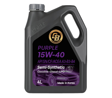 GOLDEN BOOSTER PURPLE 15W-40 API SN/CF 이미지